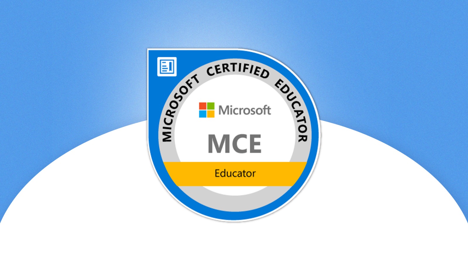 Microsoft Certified Educator training + exam participation fee